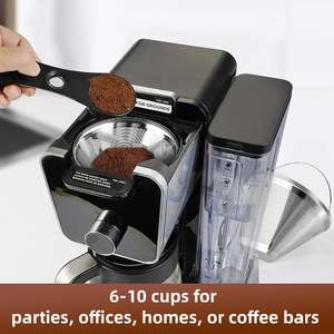 Cuisinart Maker Coffee Bar Brewer Compatible Cone Shape Réutilisable <span class=keywords><strong>Filtre</strong></span> à café en acier inoxydable <span class=keywords><strong>Filtre</strong></span> à tasse <span class=keywords><strong>permanent</strong></span> - Product Image 5
