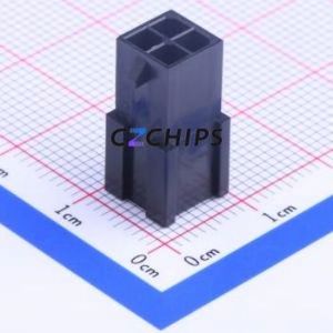 430200401 Housing (Wire-to-Board / Wire-to-Wire) P=3mm Connector 2x2P 3mm Micro-Fit (MX 3.0) 3mm - Product Image 2