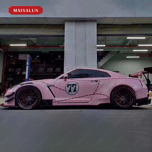 ชุดแต่ง <span class=keywords><strong>GTR</strong></span> R35 สำหรับ Nissan <span class=keywords><strong>GTR</strong></span> R35 อัพเกรดรุ่นที่สอง สไตล์ LB กันชนหน้าและหลัง สเกิร์ตข้าง สปอยเลอร์ ฝากระโปรง ชุดแต่ง - Product Image 3