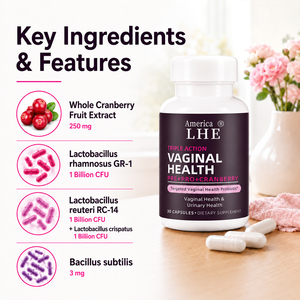 Suplemento Probiótico de Triple Acción para Mujeres Contract Shecome, para el Apoyo Vaginal, Digestivo e Inmunológico, Cápsulas Probióticas - Product Image 2