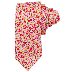 Оптовая продажа, Модный новый дизайн, небольшой цветочный хлопковый узкий галстук, узкие галстуки для мужчин - Product Image 6