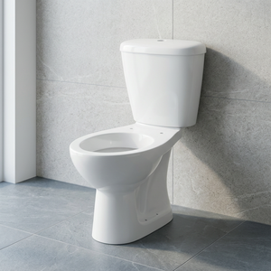 Haut de gamme italien en céramique deux pièces toilette salle de bain publique articles sanitaires P piège S piège à eau placard toilette en céramique - Product Image 2