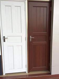 Puertas Plegables Horizontales de <span class=keywords><strong>PVC</strong></span> Sólido de Diseño Moderno para Entrada Interior y Baño con Vidrio a Prueba de Agua - Product Image 5