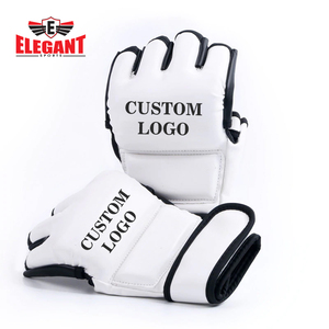 MMA — gants de combat professionnels, faits à la main, en cuir de vache, nouvelle collection 2022 - Product Image 1