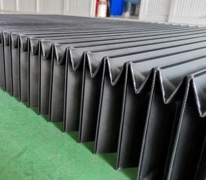 सीएनसी रास्ता कवर अनुकूलित Accordion कवर तह प्रकार रबर धौंकनी धूल कवर - Product Image 4