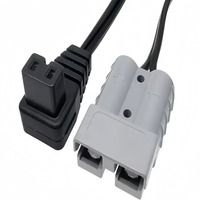 Vente en gros 16AWG 12V 50A connecteur Anderson-son vers câble de cordon d'alimentation CC pour voiture glacière réfrigérateur réfrigérateur