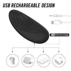 Вибратор-страпон для женщин с 10 частотами вибрации, USB-зарядкой, дистанционным управлением, стимуляцией точки G и клитора - Product Image 5