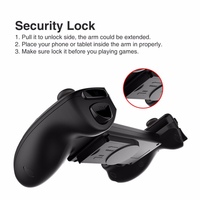 Control de Juego Extensible IPEGA PG-9083S para Teléfonos Android e iOS de 4.5 a 8.4 Pulgadas, Control Inalámbrico para Tablet