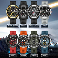 Reloj Digital SANDA 3379, Nuevo, Resistente al Agua, Multifuncional, Deportivo, para Estudiantes, Electrónico, de Pulsera, Venta Caliente, Comercio Exterior