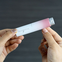Mini bouteilles de parfum en aluminium et métal de luxe de 8ml avec atomiseur torsadé et compte-gouttes rechargeables