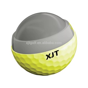 Venta al por mayor de pelotas de golf de 3 capas, diseño personalizado con logotipo, pelotas de golf Surlyn 332 con hoyuelos, XJT-SL3X, pelotas de golf a granel - Product Image 3