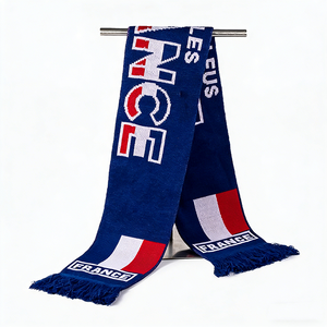 Pañuelos de Apoyo al Fútbol Francés con Diseño OEM, Gorro con Bandera, Pañuelos Personalizados para Fanáticos de Equipos Deportivos, para Adultos y Niños - Product Image 2