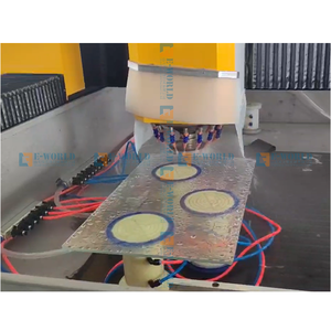 Machine à verre CNC semi-automatique 17 kW, centre d'usinage du verre, épaisseur du verre de 1 à 40 mm - Product Image 5
