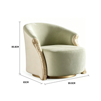 Ensemble de canapés en velours de haute qualité, élégant et moderne, meubles de salon de luxe, canapé simple, fauteuil vert et doré