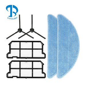 Fit for ILife V7/ <strong>V7S</strong> <strong>Plus</strong> Robotic Vacuum Cleaner Spare Parts Replacement Spin Edge Side Brush Hepa Filter Mop Cloth Rag Pad - Product Image 1