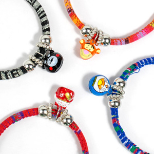 Venta directa de fábrica de collares de campana de estilo étnico con dibujos animados, collares de osito de peluche, accesorios para gatos y perros, collares para mascotas. - Product Image 3