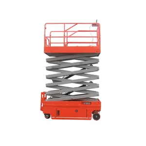 CE approved factory supplier 6-12m Hydraulic Driven Self Propelled Scissor Lift