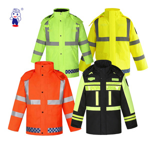 Quần áo bảo hộ lao động, Quần áo thể thao nam phản quang an toàn, Quần áo bảo hộ lao động ấm áp và an toàn, Áo khoác đồng phục - Product Image 1