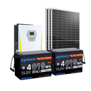 Sistema de Almacenamiento de Energía Solar para el Hogar Zynovix 16kWh Todo en Uno, 110V 220V Híbrido a Red, Salida de 48V, 10-20Kw, Comunicación RS485 - Product Image 2