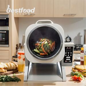 OULI Wok électrique multifonctionnel, machine de cuisson automatique, <span class=keywords><strong>robot</strong></span> de <span class=keywords><strong>cuisine</strong></span> pour équipement de restaurant commercial, nouveau - Product Image 3