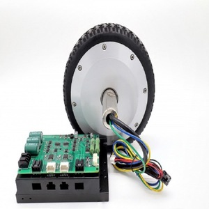 Hub Motor 8.0 Inch Brushless 36V Waterproof Rear <b>Wheel</b> Electric Bicycle Motor Wiring Connector <b>Plastic</b> <b>Wheel</b> - Product Image 3