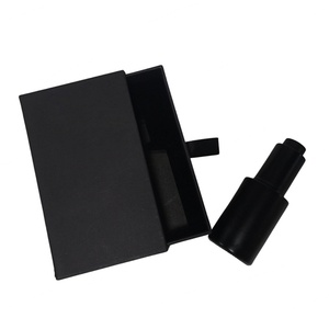 Luxury Empty Cosmetic 30ml Round Matte Frosted Nude Face Serum Glass Dropper <b>Bottle</b> with Screen Printing OEM Custom Color <b>Box</b> - Product Image 6