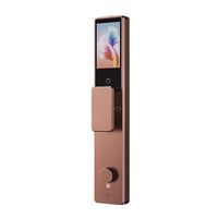 Serrure Intelligente Tuya en Gros pour Porte en Bois, Connectée WiFi, avec Biométrie par Empreinte Digitale et Caméra Intégrée