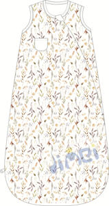 Sac de couchage à manches personnalisable pour nourrissons sac de couchage sans manches à fermeture éclair antibactérien pour nouveau-né - Product Image 5