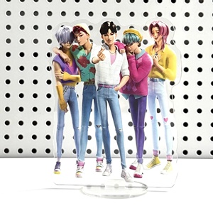 OEM ODM Anime K-Pop <span class=keywords><strong>Demon</strong></span> Hunter Acrylic Standee Double Sided Standee Zoey Rumi Mira Anime Standee Cadeaux pour amis - Product Image 2
