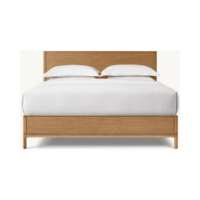 Lusso moderno in legno massello PADUA pannello letto king size telaio letto lusso camera da letto mobili