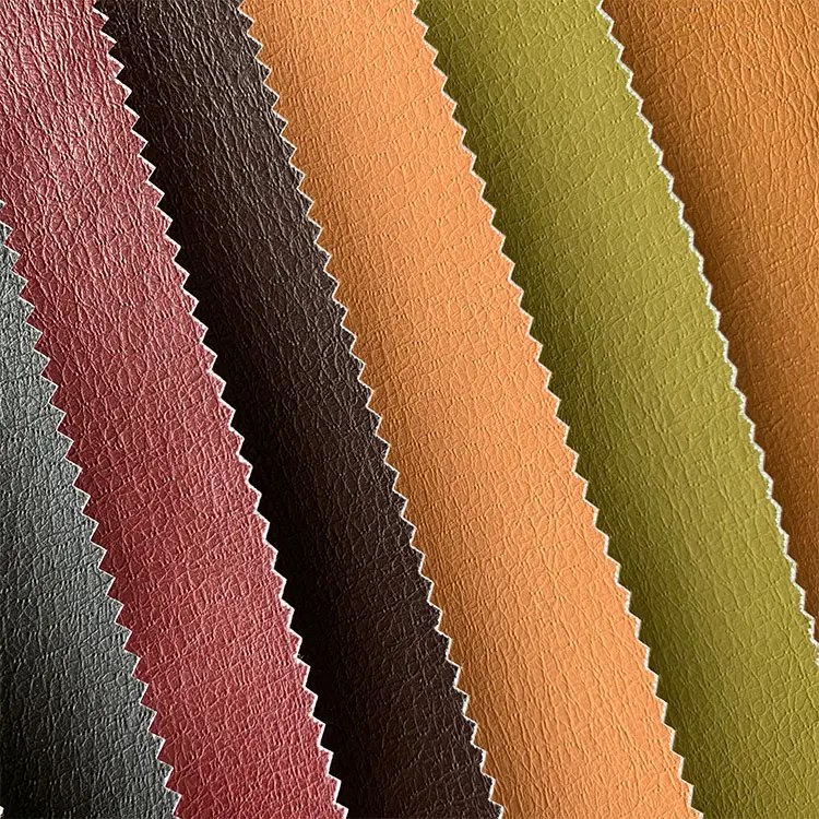 High quality Bark grain synthetic leather PU leather