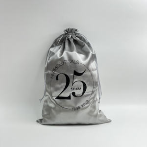 Pochettes en satin de qualité supérieure avec logo personnalisé - Emballage de luxe pour articles de luxe et cosmétiques - Product Image 2