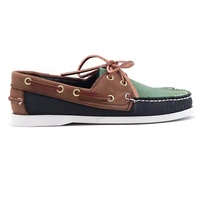 Nouveau Chaussure Bateau Décontractée Loafers Classique en Cuir Véritable Nubuck Unisexe Fait Main Haute Qualité Grande Taille 46 Homme Pied Nu Doux