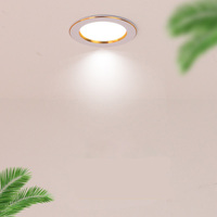 Spot LED ultra-fin étanche et durable, indice de protection IP65, température de couleur RVB, construction en aluminium, design européen sans cadre