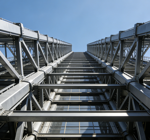 Nhà thép tiền chế cao tầng, nhiều tầng, kiểu nhẹ, đạt chứng nhận ASTM, thiết kế hiện đại, bảo hành <span class=keywords><strong>5</strong></span> năm trở lên, dùng làm kho - Product Image 4