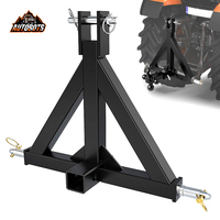 Attelage de remorque AUTOBOTS 3 points 2 pouces, catégorie 1, robuste, adaptateur de barre de traction pour tracteur, attelage rapide pour Kubota