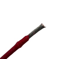 IRONFLON untuk UL E252458 1330 11AWG kabel listrik 7/29 kawat tembaga berenamel 6/3 kawat AWG untai FEP 600V untuk pemanas