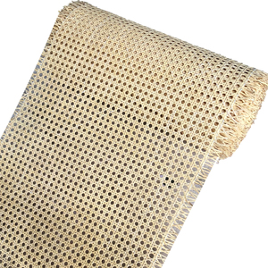 Premium Open mesh cane natural bleached Rattan cane webbing high quality best standard exporting in vietnamese factory