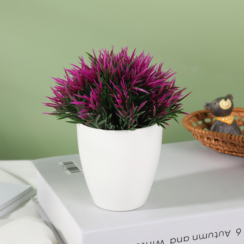 SAISON Mini knstliche mehrfarbige Gras Bonsai Kunststoff Gras Tpfe  Pflanzen Kunst gras Topfpflanze fr Home Desktop Dekoration| Alibaba.com