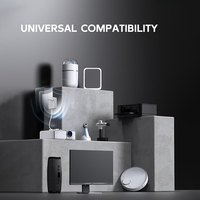 Adaptor AC DC Korea 5W 12W 18W 24W 36W 48W 65W 72W Bersertifikat KC Cocok untuk Ponsel Laptop Konsol Game Colokan DC Opsional