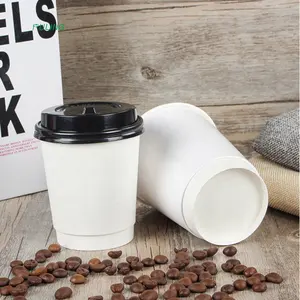 China Grootste Fabrikant Wegwerp Togo Cup Hot Pla Koffie 8Oz Paper Cups Met Logo Papier Koffie
