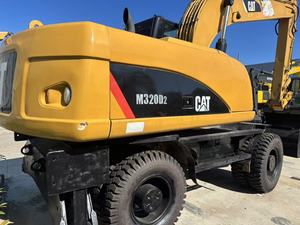 Excavadora de ruedas Caterpillar M320D usada, casi nueva, original de Alemania, 20 toneladas, en buen estado, excavadora de ruedas CAT M320D en venta - Product Image 3
