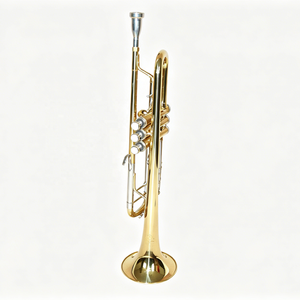 <span class=keywords><strong>Trompeta</strong></span> de Estructura Clásica con Lacado Dorado, Apta para Fabricantes de Instrumentos Musicales (OEM) - Product Image 3