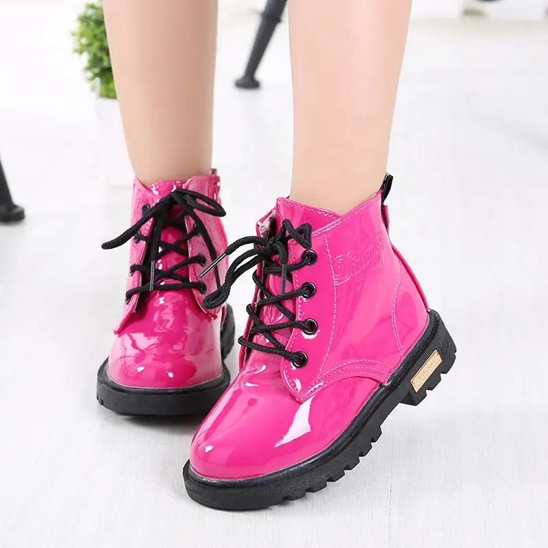 ankle leather boots women