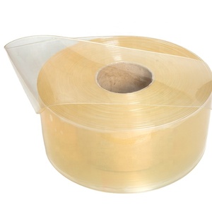Rouleau de rideau <span class=keywords><strong>PVC</strong></span> transparent couleur miel doré, résistant au vent et aux UV, durable, pour entrepôts frigorifiques et entrepôts (disponible en gros) - Product Image 4