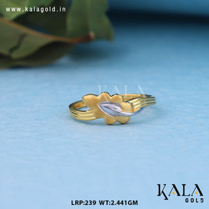 Anillo de Boda de Oro Sólido de 22K con Diseño Geométrico Moderno y Elegante, Estilo Religioso Fino, Hecho en India, para Regalo de Compromiso o Fiesta - Product Image 2