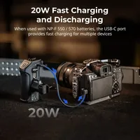 3893 déclencheur de poignée latérale rotative REC sélectionné pour les appareils photo sans miroir Sony FX3/FX30/A7R IV/A7 IV/A7S III