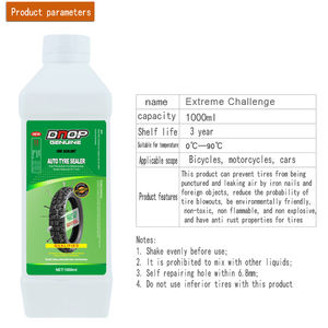 <span class=keywords><strong>DNOP</strong></span> 1000ml Scellant pour pneus de vélo Scellant pour pneus Liquide d'étanchéité des perforations Non toxique et sans latex - Product Image 2