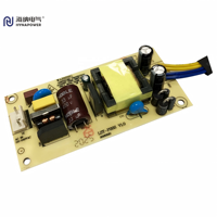 Carte d'alimentation à cadre ouvert 24W 90-264Vac 5/12/24/48Vdc 4/1.65/1/0.5A Classe I Niveau VI FCC pour équipement industriel Hynapower HP-P20S