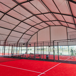 Estructura de la tienda de campo de Pádel OEM, tienda de campo de aluminio de palmo personalizado con techo de PVC impermeable para uso en exteriores - Product Image 4